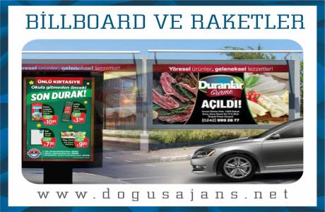 BİLLBOARD VE RAKETLER