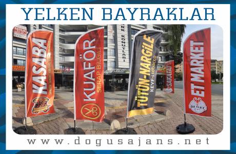 YELKEN BAYRAKLAR, PLAJ BAYRAKLARI VE BAYRAK ÇEŞİTLERİ